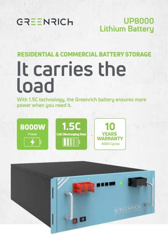 Greenrich 8.01kWh Battery