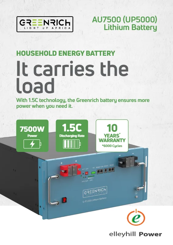 GreenRich 4.95kWh Battery (UP5000)