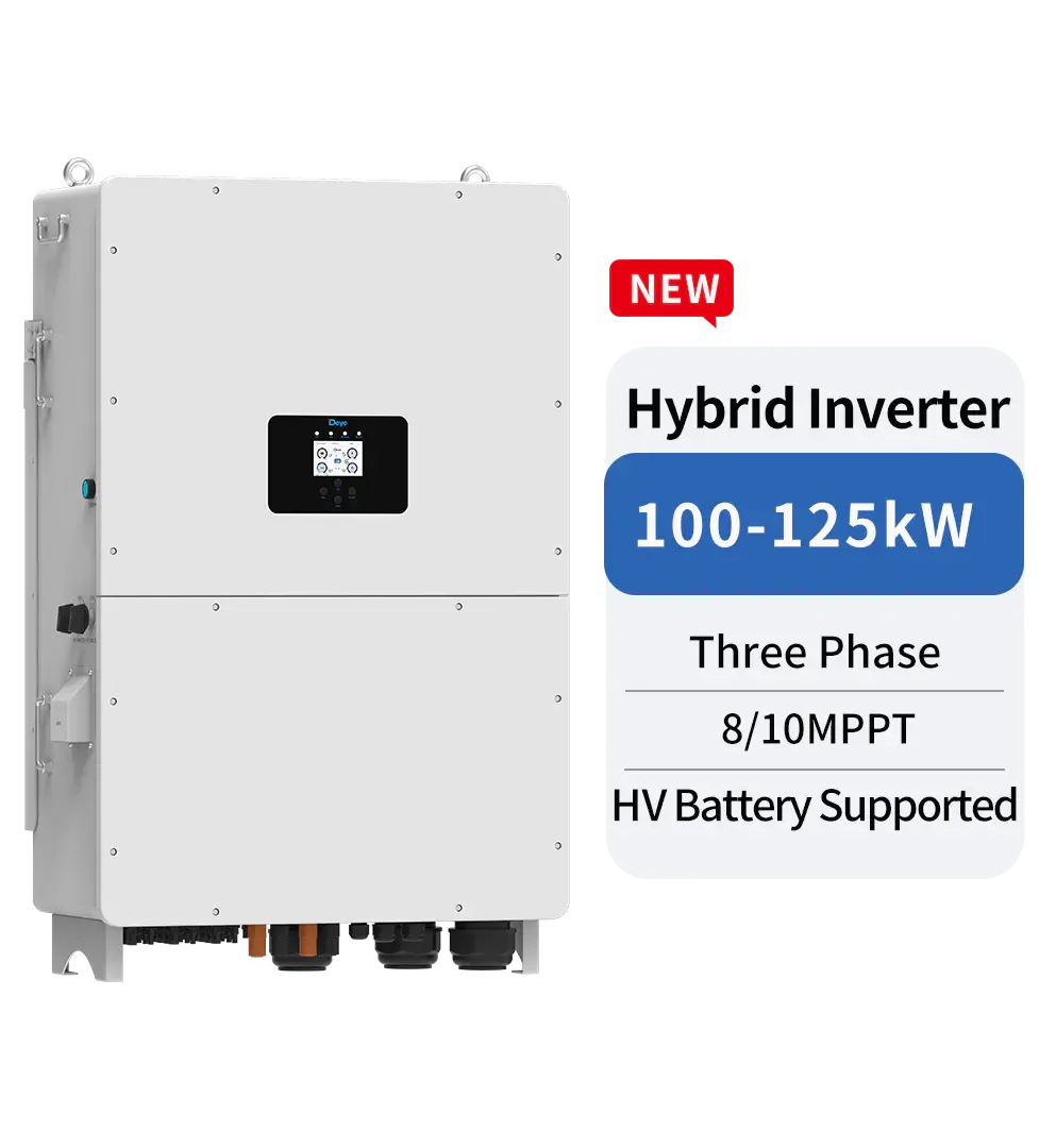Deye 125kW Three Phase Hybrid Inverter