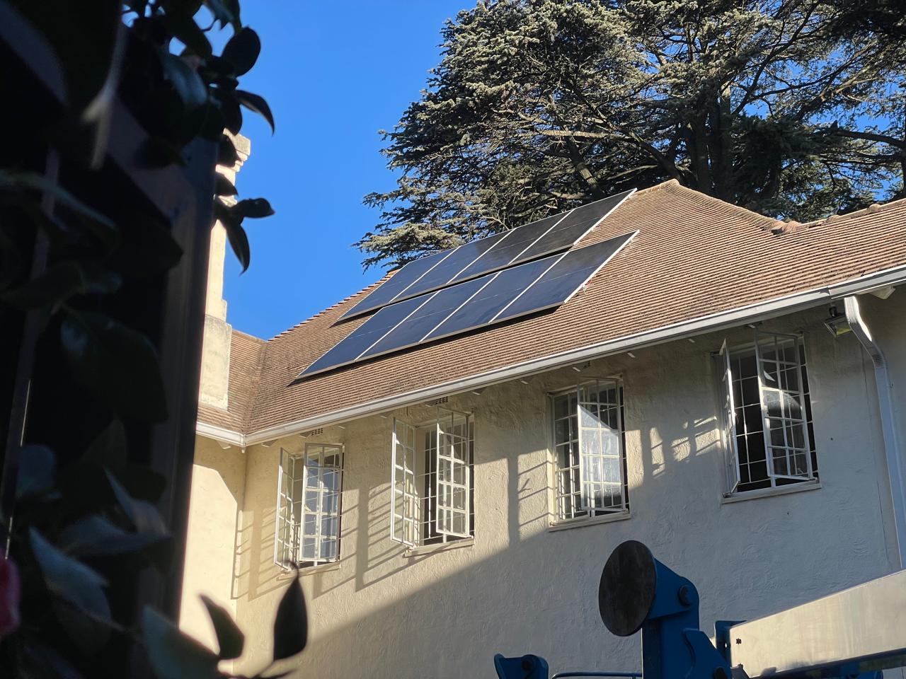 Solar Panels Side View